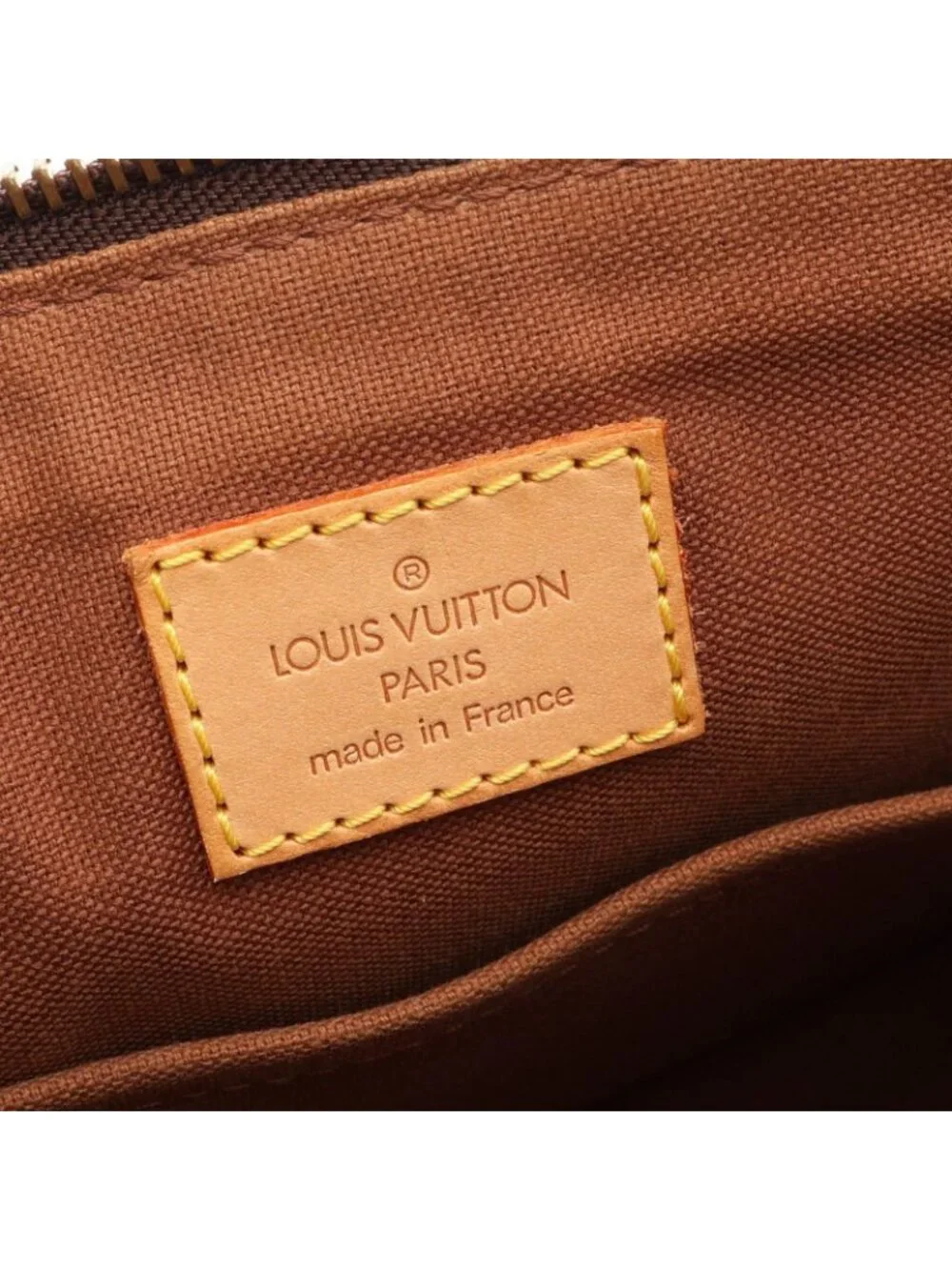 Louis Vuitton Tote Popincourt Canvas Leather